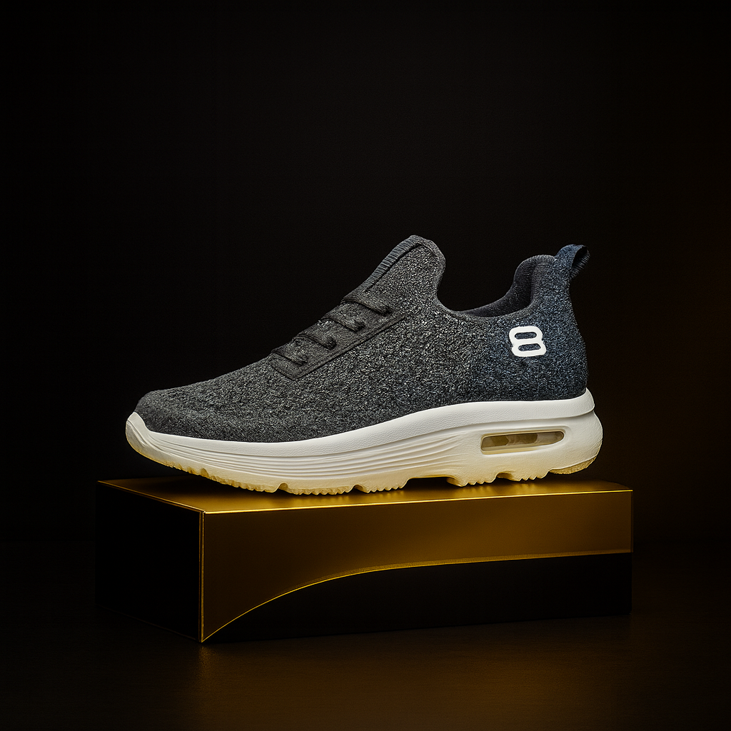 Wholesale Men’s Black Sport Sneaker